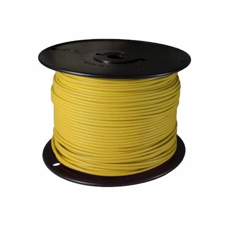 Wirthco Primary Wire, GXL, 14 AWG, Yellow, XLPE Jacket W48-81030